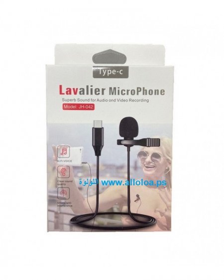  ميكروفون موبايل   Lavalier Microphone  Type-C